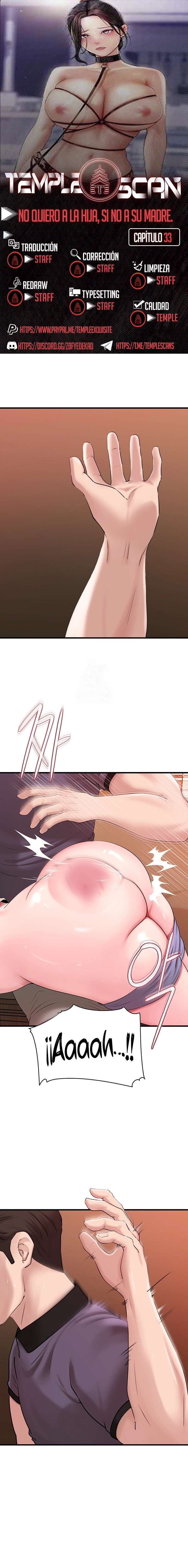 No Quiero A La Hija, Si No A Su Madre Capítulo 33 - Page 1