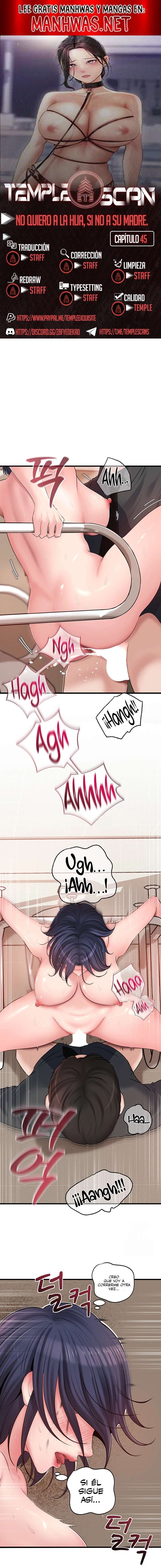 No Quiero A La Hija, Si No A Su Madre Capítulo 45 - Page 1