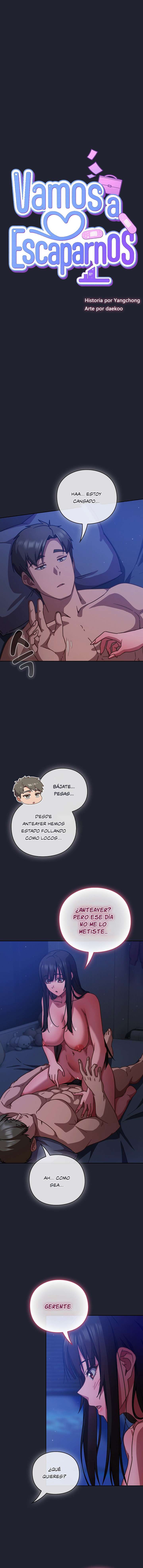 Vamos a escaparnos Capítulo 18 - Page 1