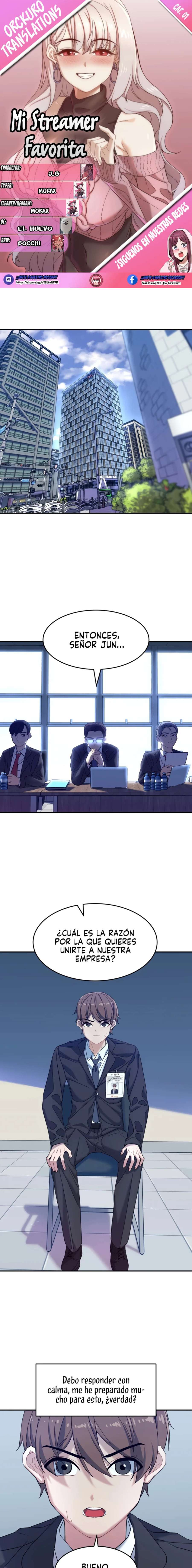 Mi Streamer Favorita Capítulo 1 - Page 1