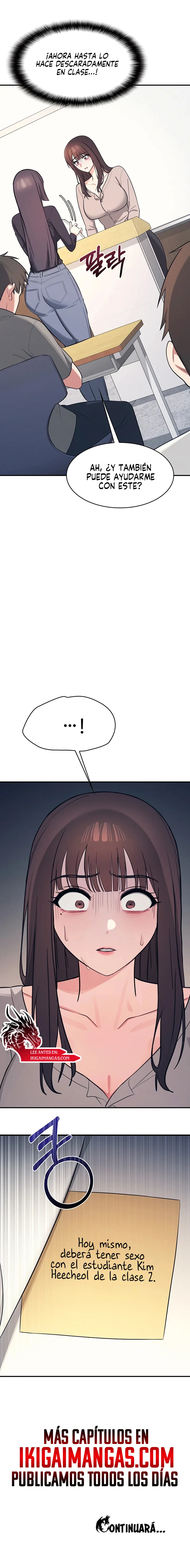 La profesora Yoonji Capítulo 13 - Page 13