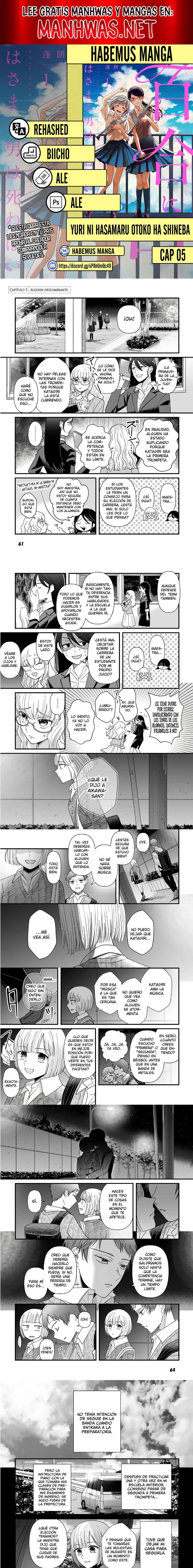 Yuri ni Hasamaru Otoko wa Shineba Ii?! Capítulo 5 - Page 1