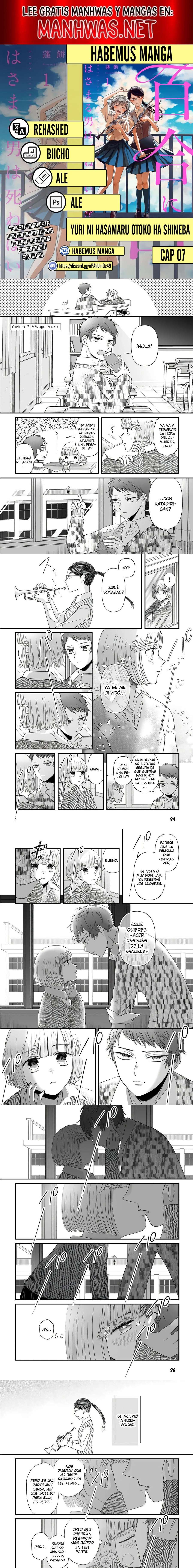 Yuri ni Hasamaru Otoko wa Shineba Ii?! Capítulo 7 - Page 1