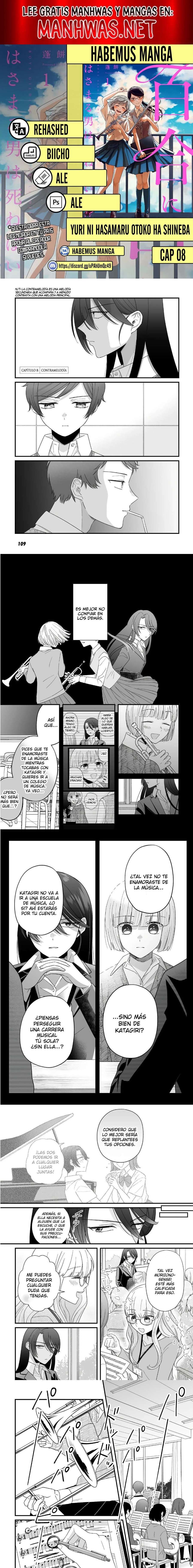 Yuri ni Hasamaru Otoko wa Shineba Ii?! Capítulo 8 - Page 1