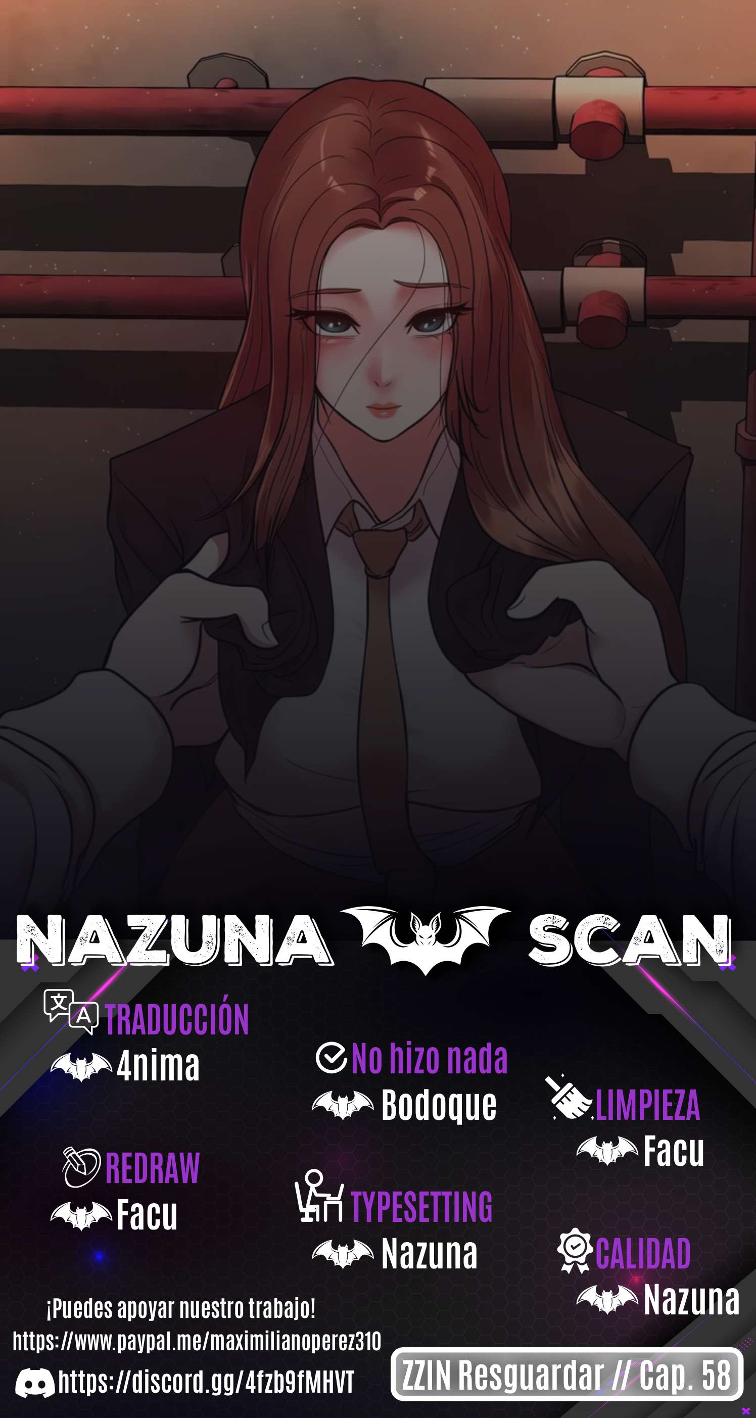 ZZIN Resguardar Capítulo 58 - Page 1