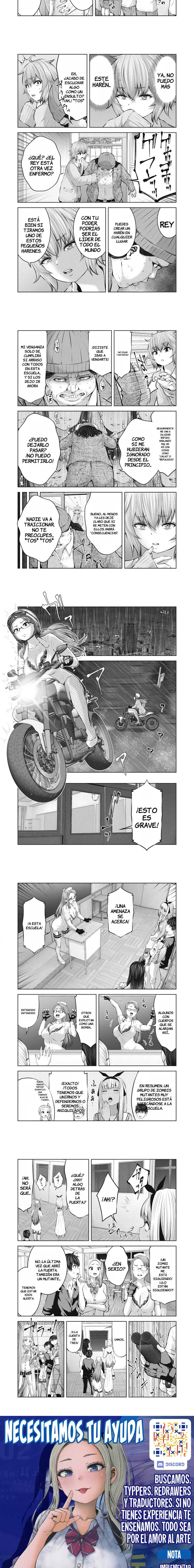 Zombie Sekai de Harem wo Tsukurou! Capítulo 11.1 - Page 3