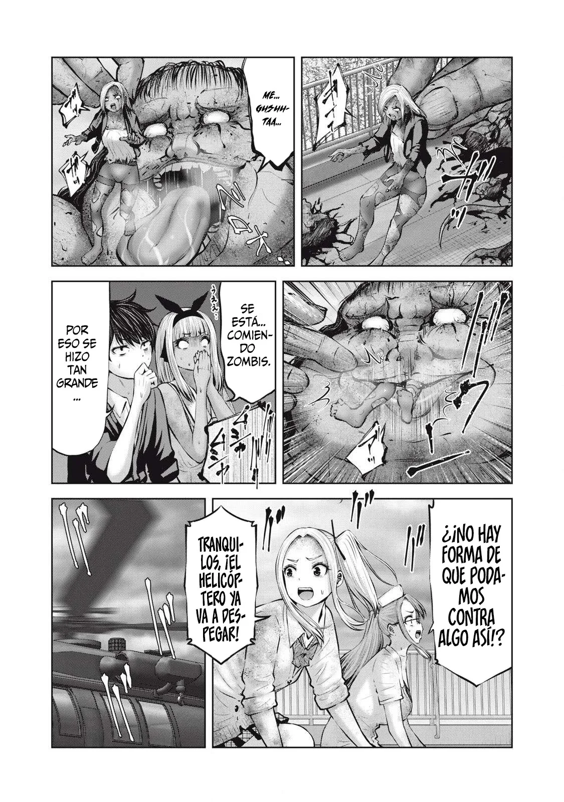 Zombie Sekai de Harem wo Tsukurou! Capítulo 14.1 - Page 4