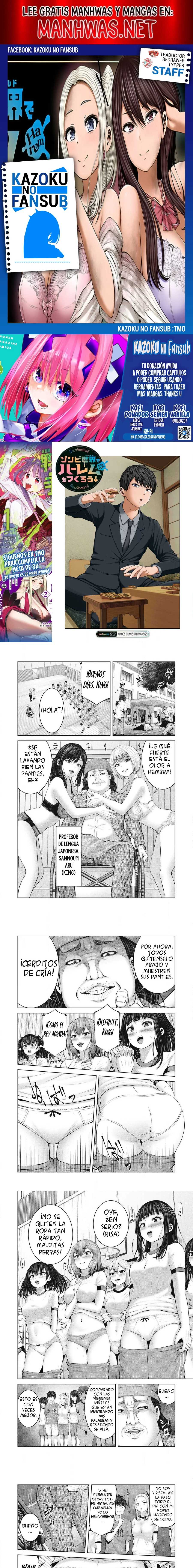 Zombie Sekai de Harem wo Tsukurou! Capítulo 3.1 - Page 1