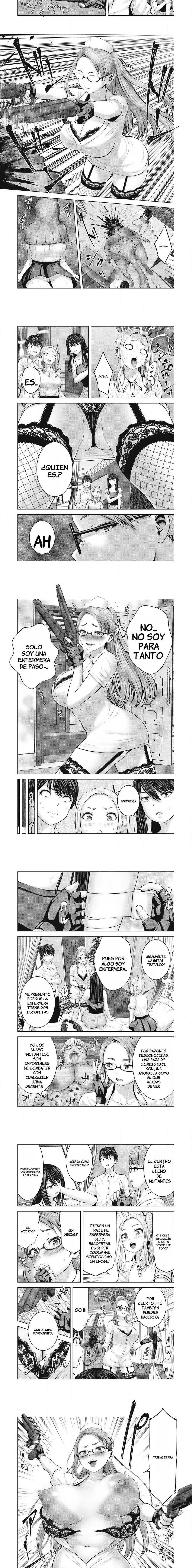 Zombie Sekai de Harem wo Tsukurou! Capítulo 7.1 - Page 3