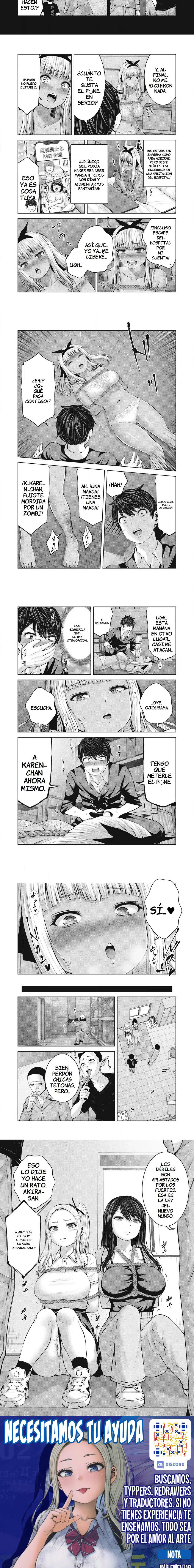 Zombie Sekai de Harem wo Tsukurou! Capítulo 8.1 - Page 3