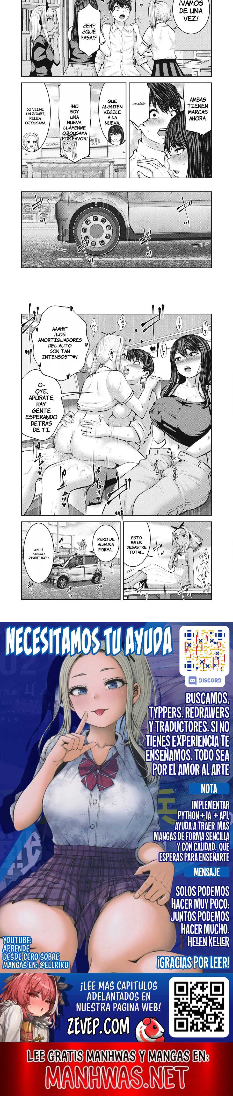 Zombie Sekai de Harem wo Tsukurou! Capítulo 8.2 - Page 4