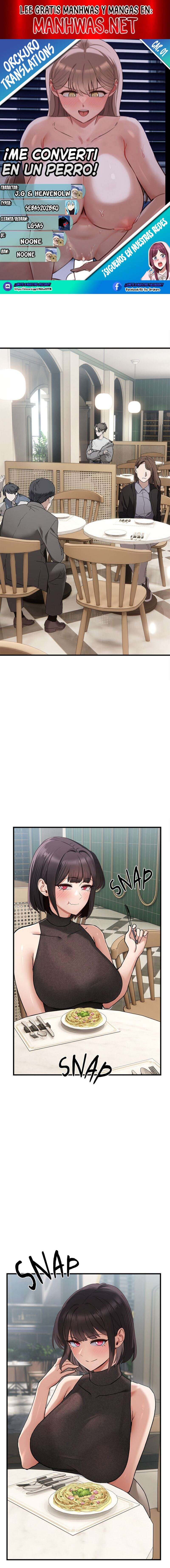 ¡Me convertí en un perro! Capítulo 1 - Page 1