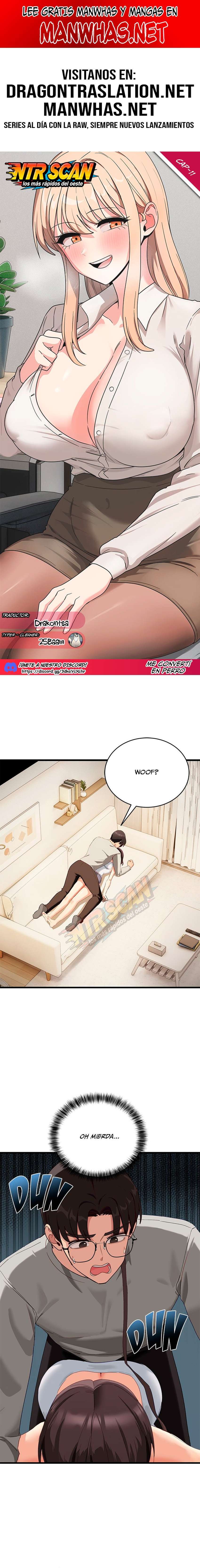 ¡Me convertí en un perro! Capítulo 11 - Page 1