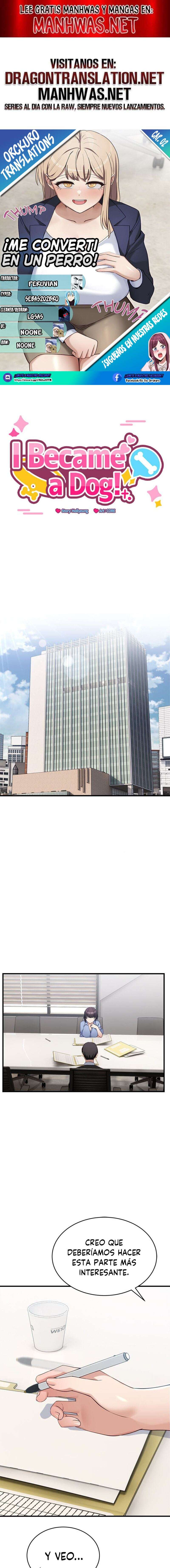 ¡Me convertí en un perro! Capítulo 2 - Page 1