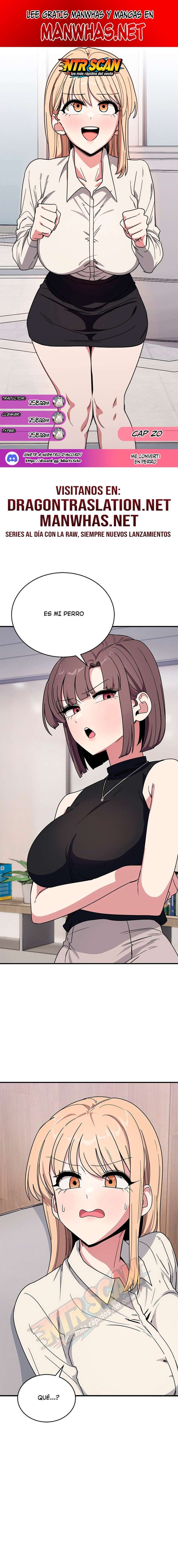 ¡Me convertí en un perro! Capítulo 20 - Page 1