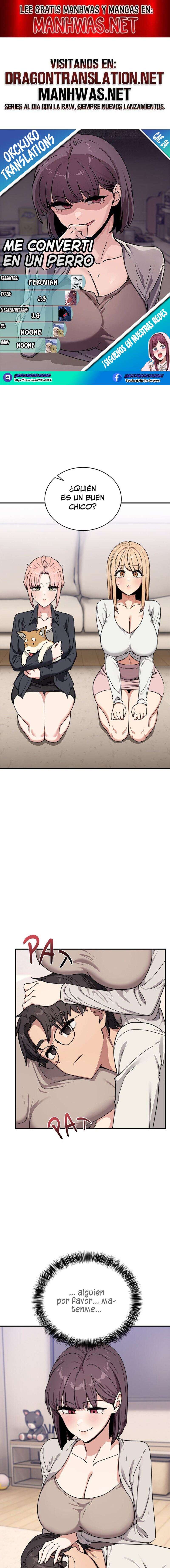¡Me convertí en un perro! Capítulo 24 - Page 1