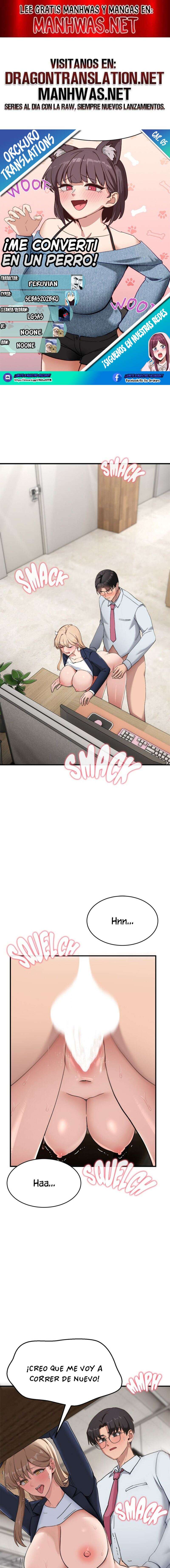 ¡Me convertí en un perro! Capítulo 5 - Page 1