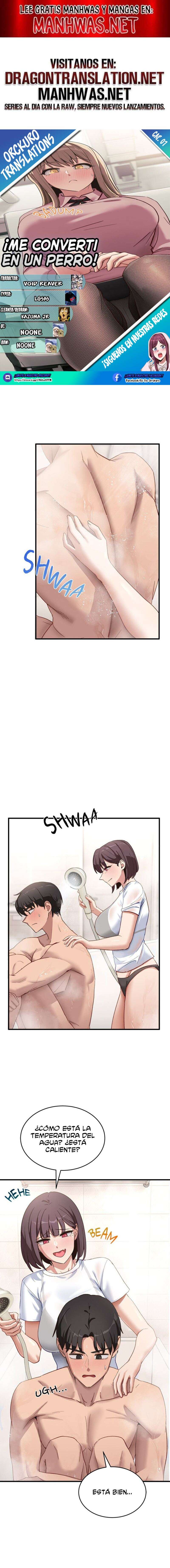 ¡Me convertí en un perro! Capítulo 7 - Page 1