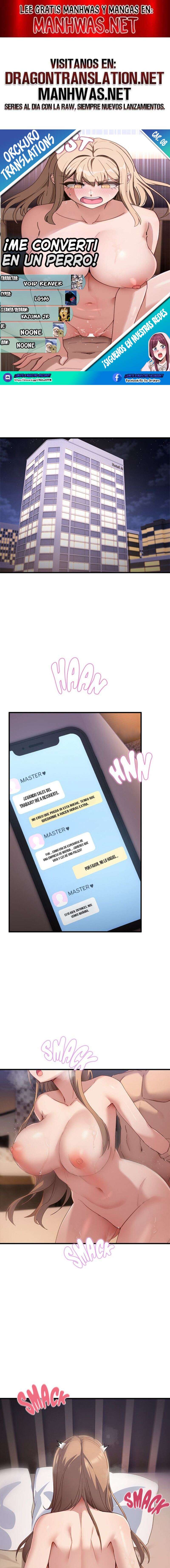 ¡Me convertí en un perro! Capítulo 8 - Page 1