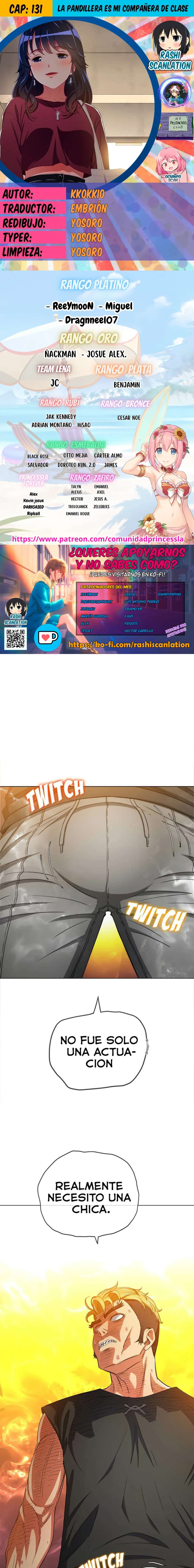 La Pandillera es mi Compañera de Clase Capítulo 131 - Page 1