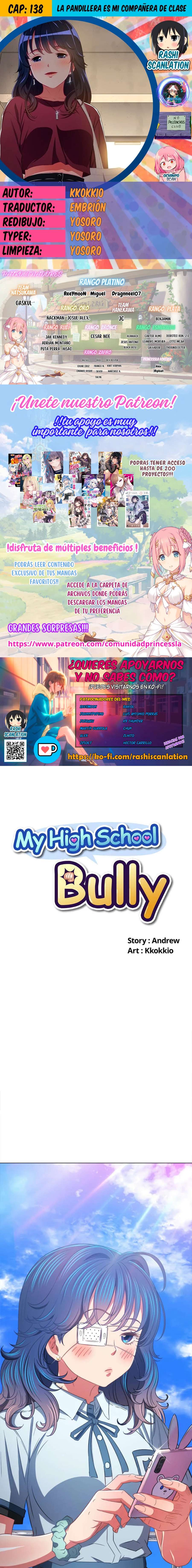 La Pandillera es mi Compañera de Clase Capítulo 138 - Page 1