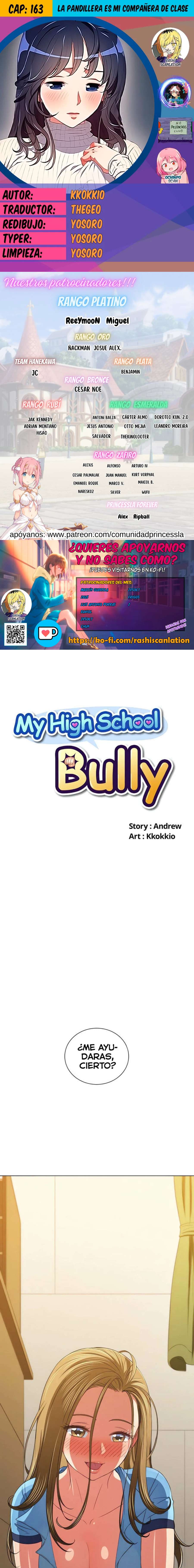 La Pandillera es mi Compañera de Clase Capítulo 163 - Page 1