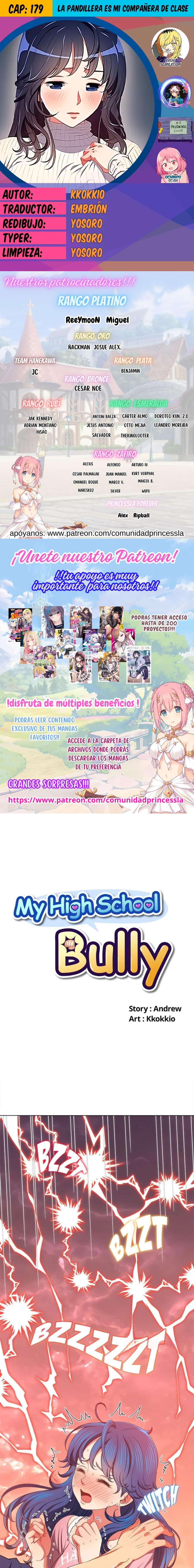 La Pandillera es mi Compañera de Clase Capítulo 179 - Page 1