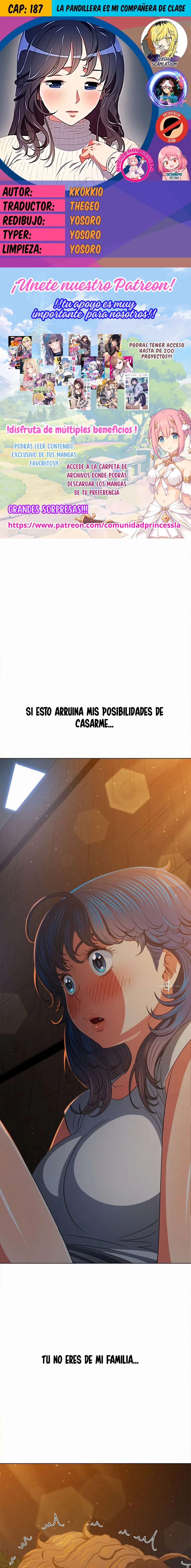 La Pandillera es mi Compañera de Clase Capítulo 187 - Page 1