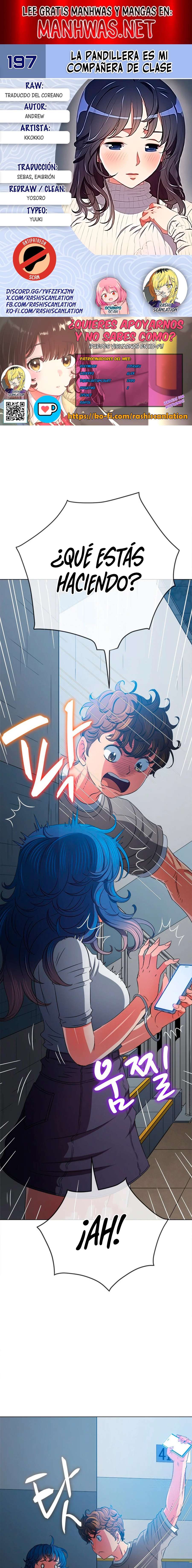 La Pandillera es mi Compañera de Clase Capítulo 197 - Page 1