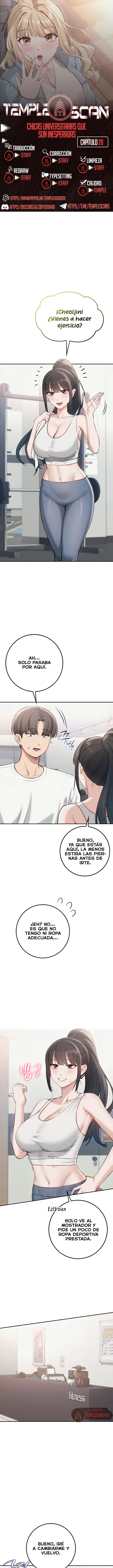 Las chicas más sexys del campus Capítulo 20 - Page 1