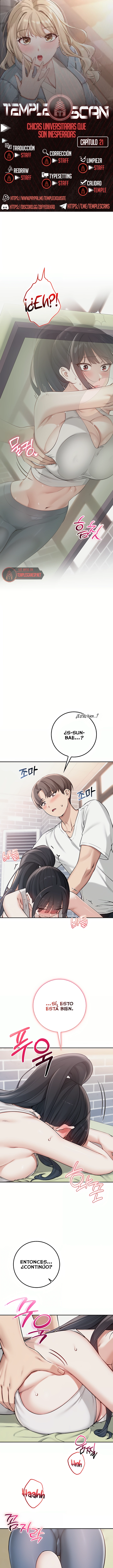 Las chicas más sexys del campus Capítulo 21 - Page 1