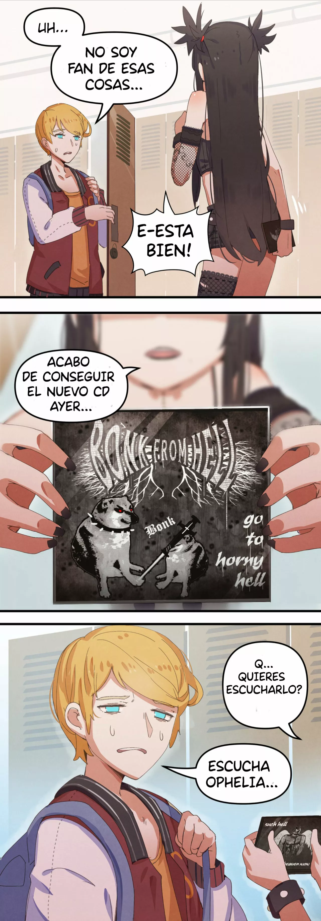 Goth Girl & The Jock Capítulo 2 - Page 4