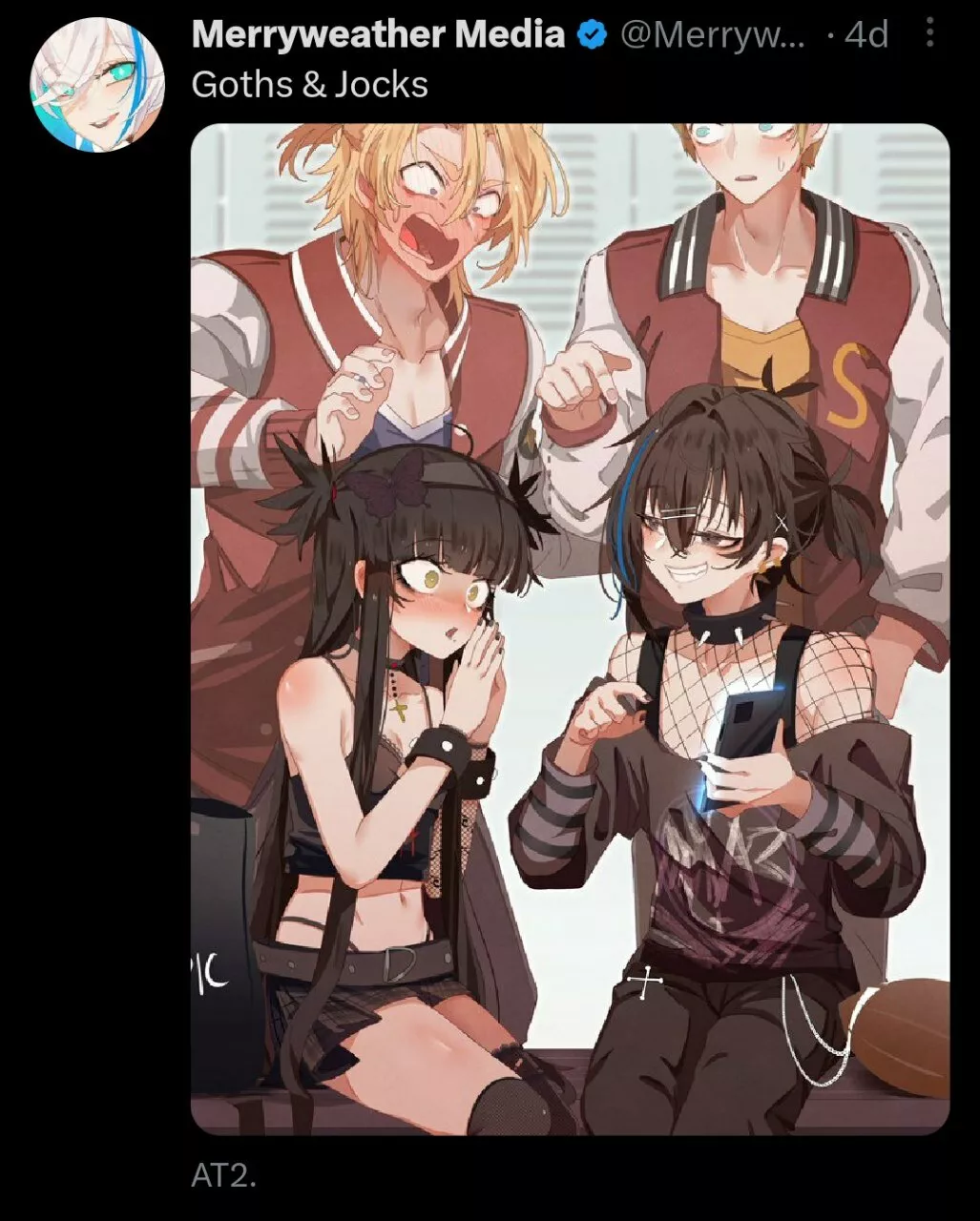 Goth Girl & The Jock Capítulo 24.9 - Page 11