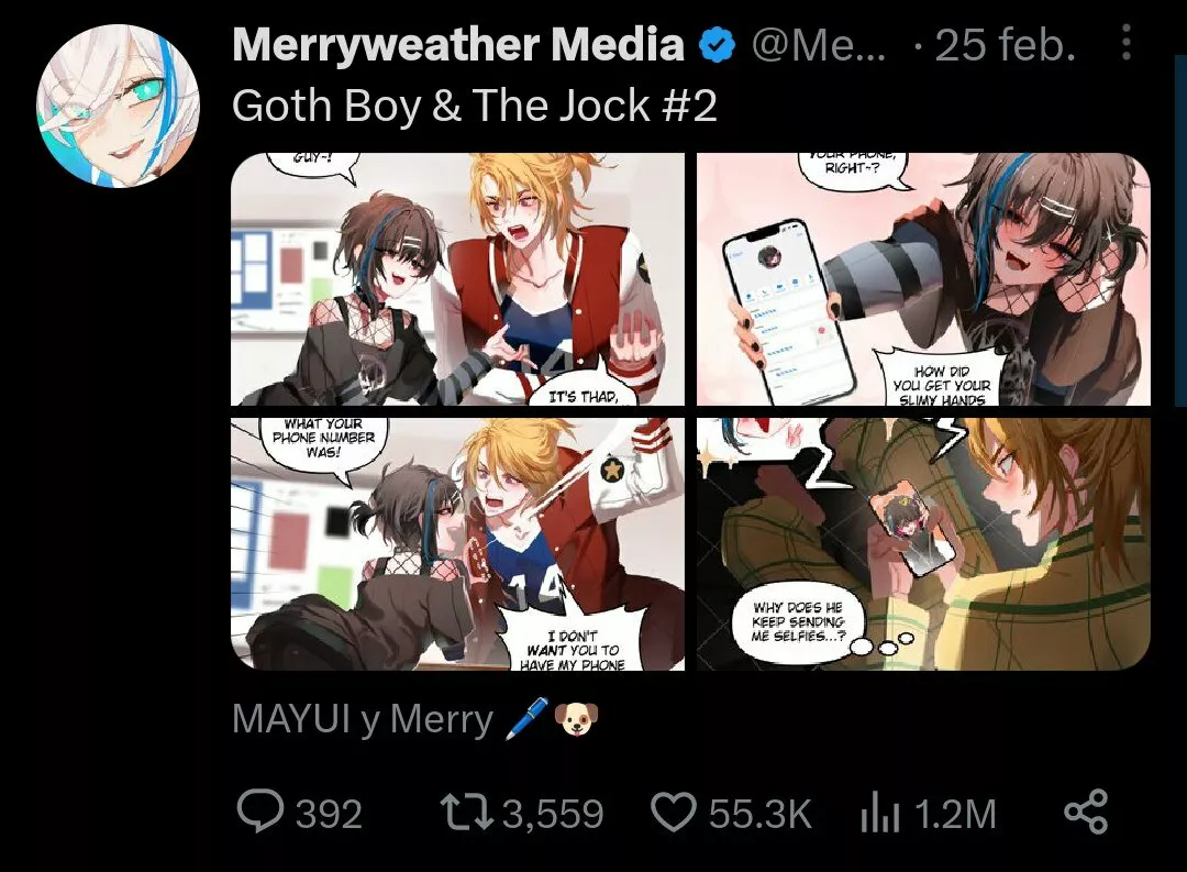 Goth Girl & The Jock Capítulo 24.9 - Page 7