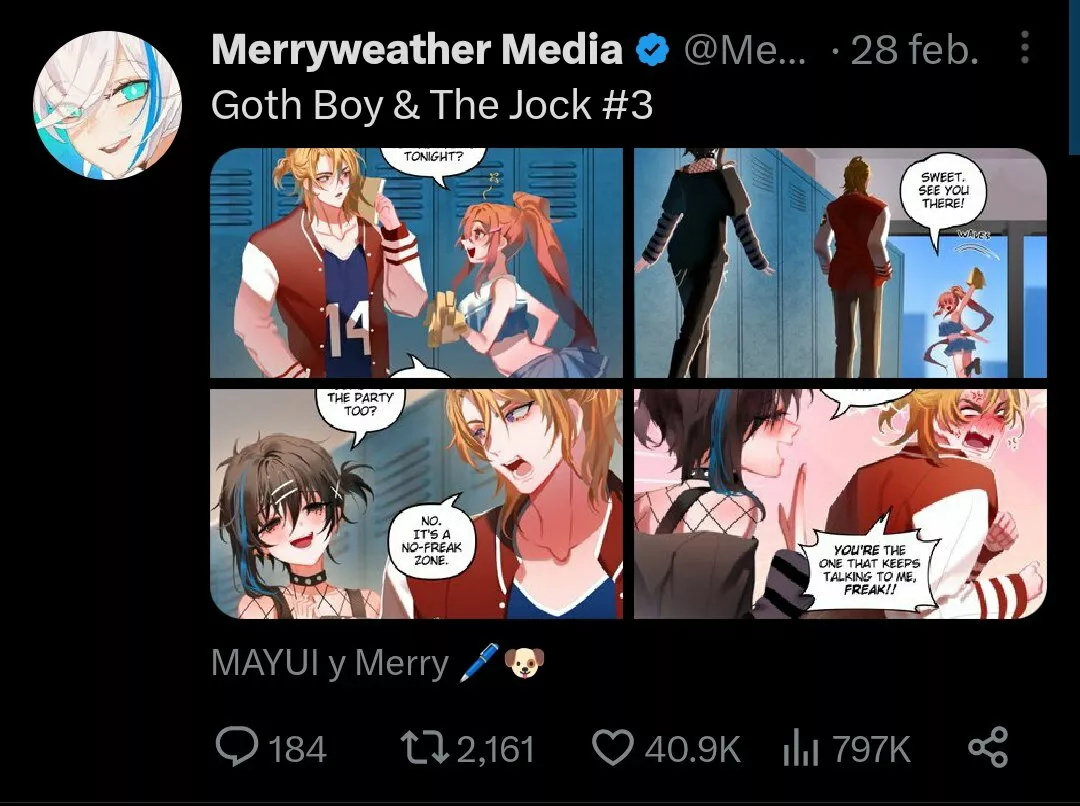 Goth Girl & The Jock Capítulo 24.9 - Page 8