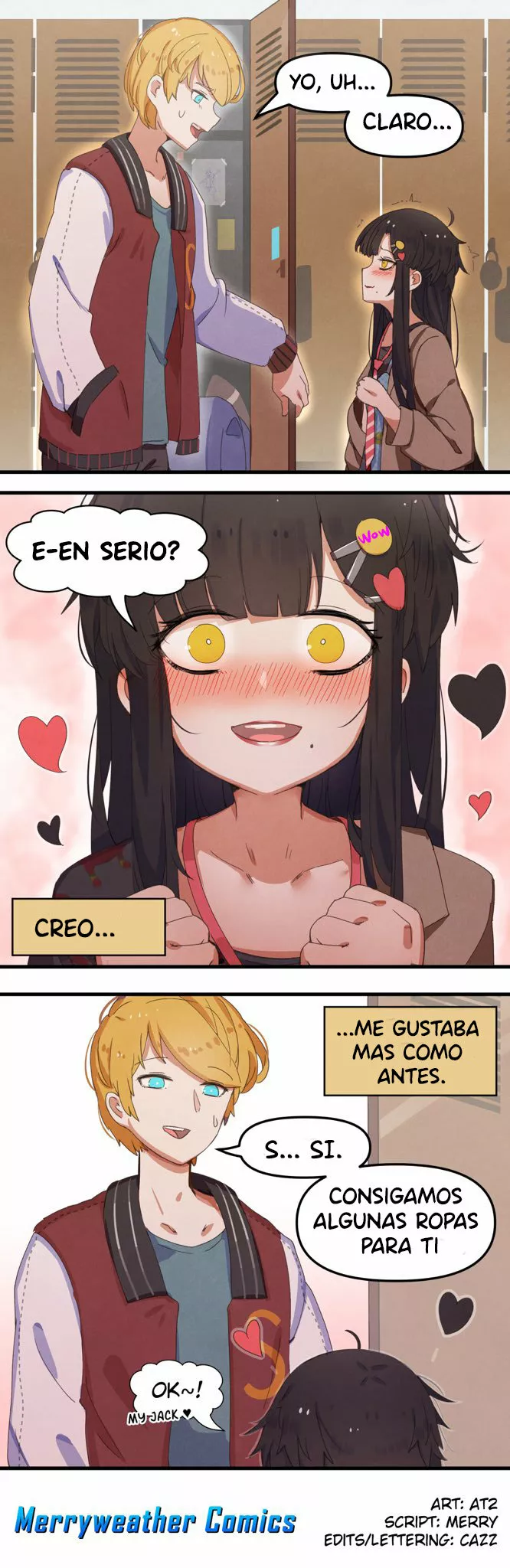 Goth Girl & The Jock Capítulo 3 - Page 5