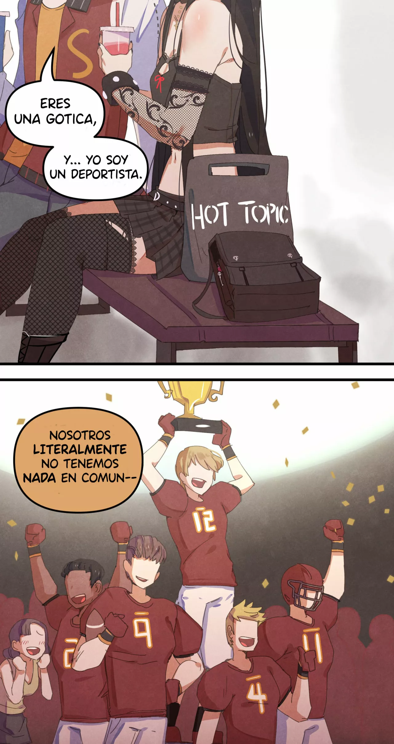 Goth Girl & The Jock Capítulo 4 - Page 5