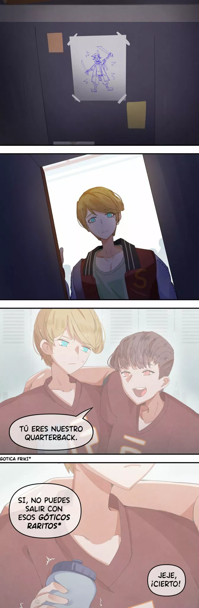 Goth Girl & The Jock Capítulo 8 - Page 1