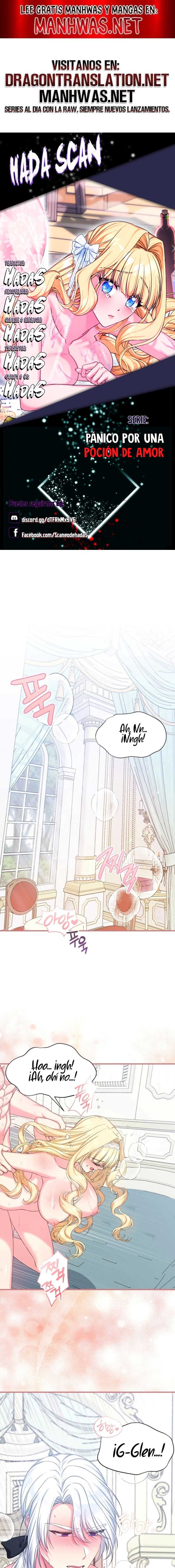 Pánico por una poción de amor Capítulo 1 - Page 1