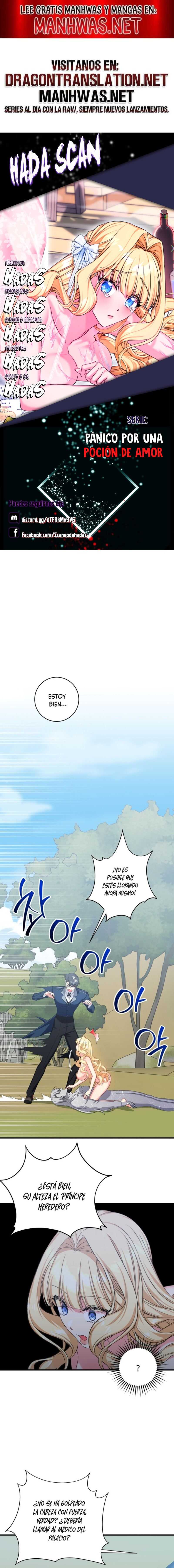 Pánico por una poción de amor Capítulo 2 - Page 1