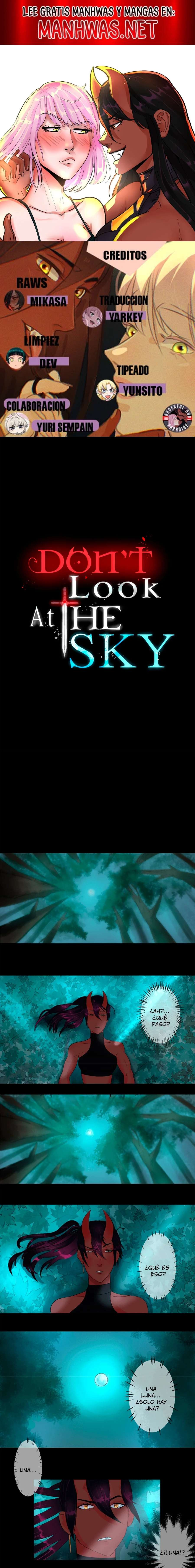 NO MIRES AL CIELO Capítulo 1 - Page 1