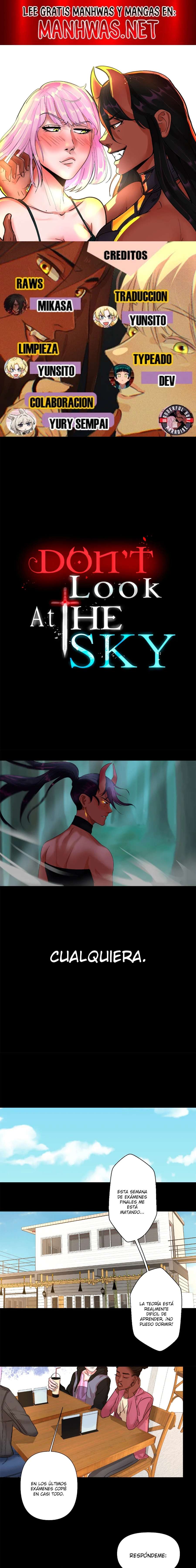 NO MIRES AL CIELO Capítulo 2 - Page 1