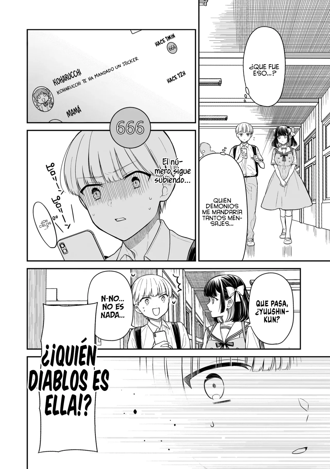 Miyu-chan wa Zutto Tomodachi Capítulo 9 - Page 14