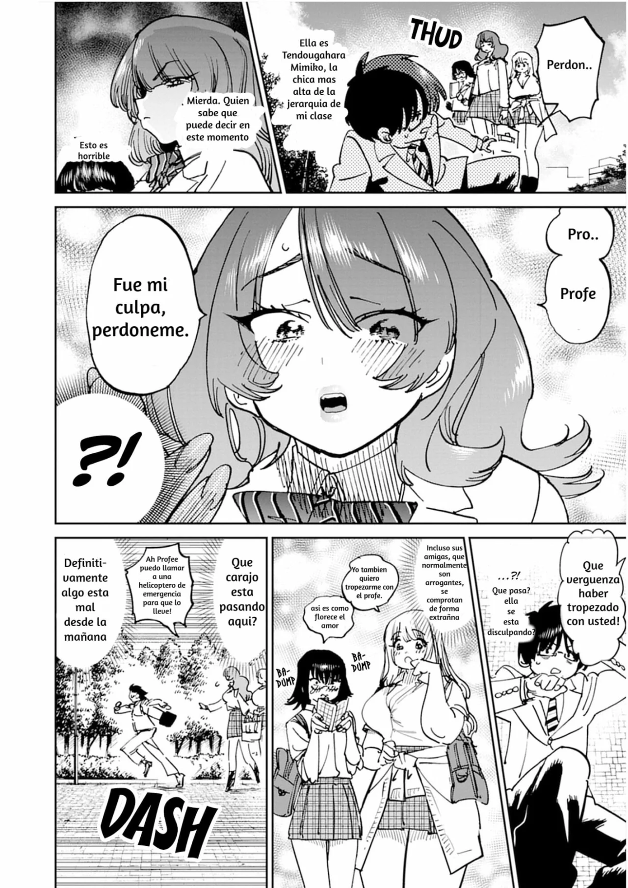 Uo Dekka – Kyonyuu Kyojiri Koushinchou Gyaru-chan wa Boku ni Koi Shiteru Capítulo 1 - Page 10