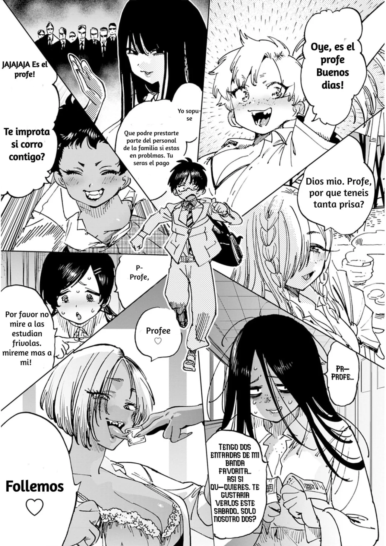 Uo Dekka – Kyonyuu Kyojiri Koushinchou Gyaru-chan wa Boku ni Koi Shiteru Capítulo 1 - Page 11