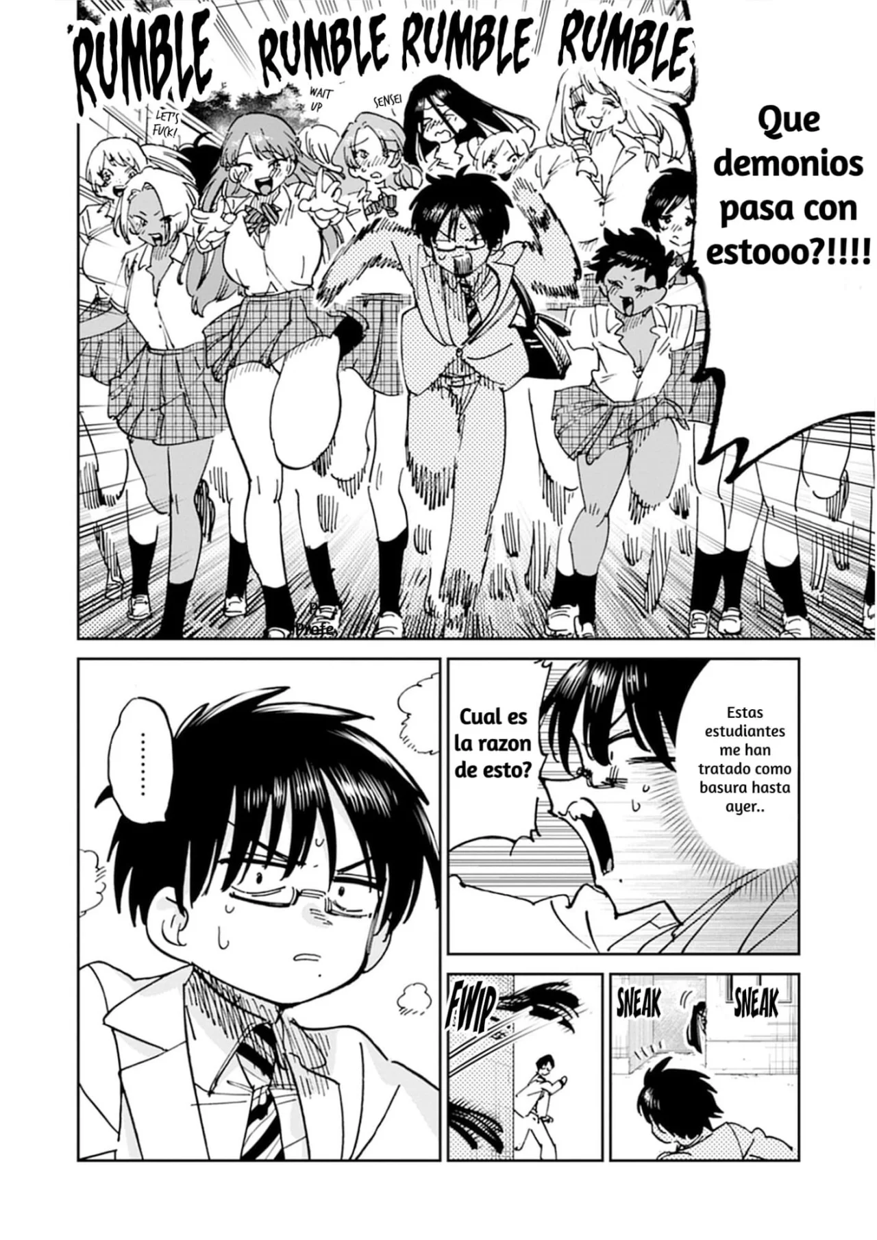 Uo Dekka – Kyonyuu Kyojiri Koushinchou Gyaru-chan wa Boku ni Koi Shiteru Capítulo 1 - Page 12