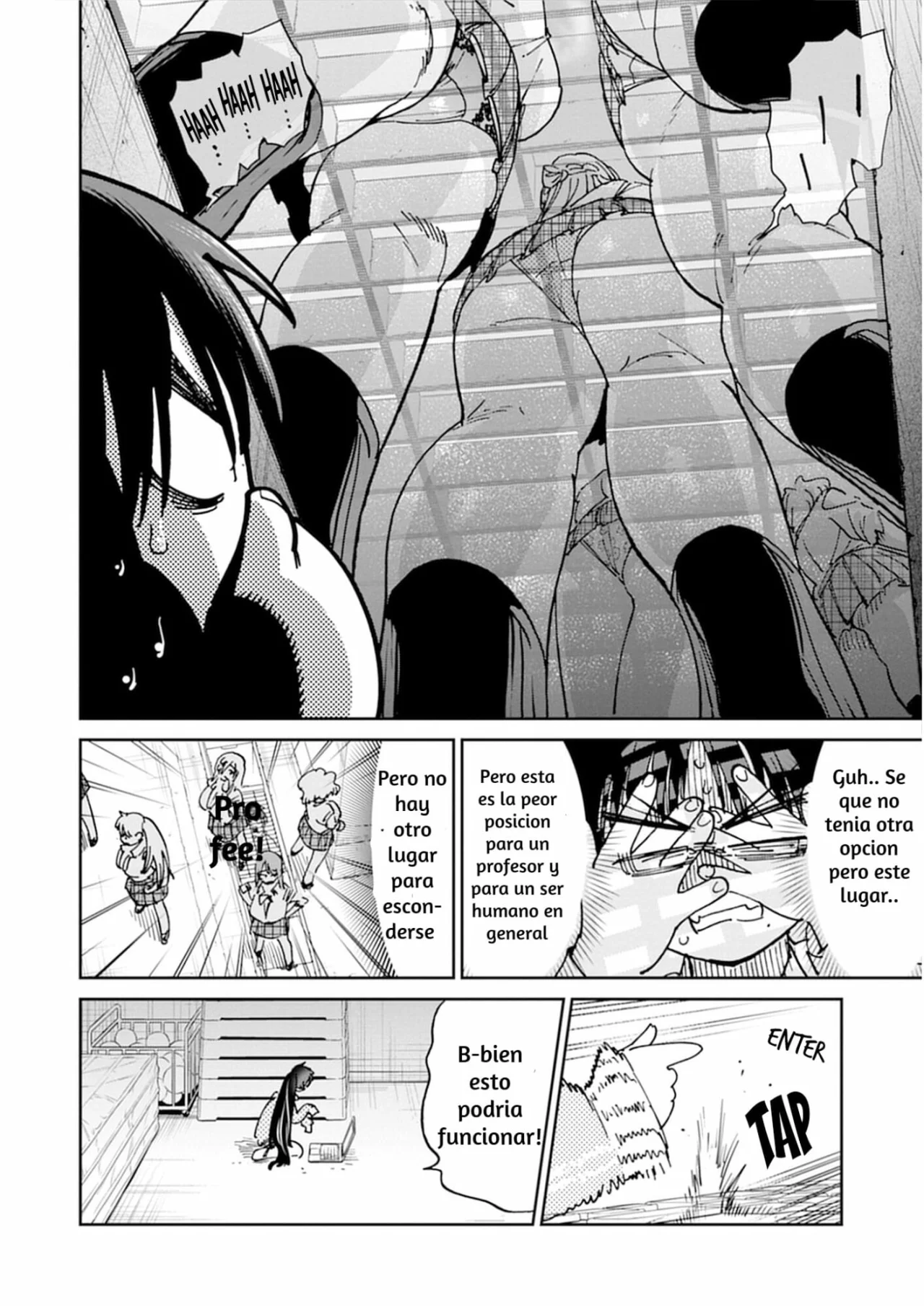 Uo Dekka – Kyonyuu Kyojiri Koushinchou Gyaru-chan wa Boku ni Koi Shiteru Capítulo 1 - Page 22