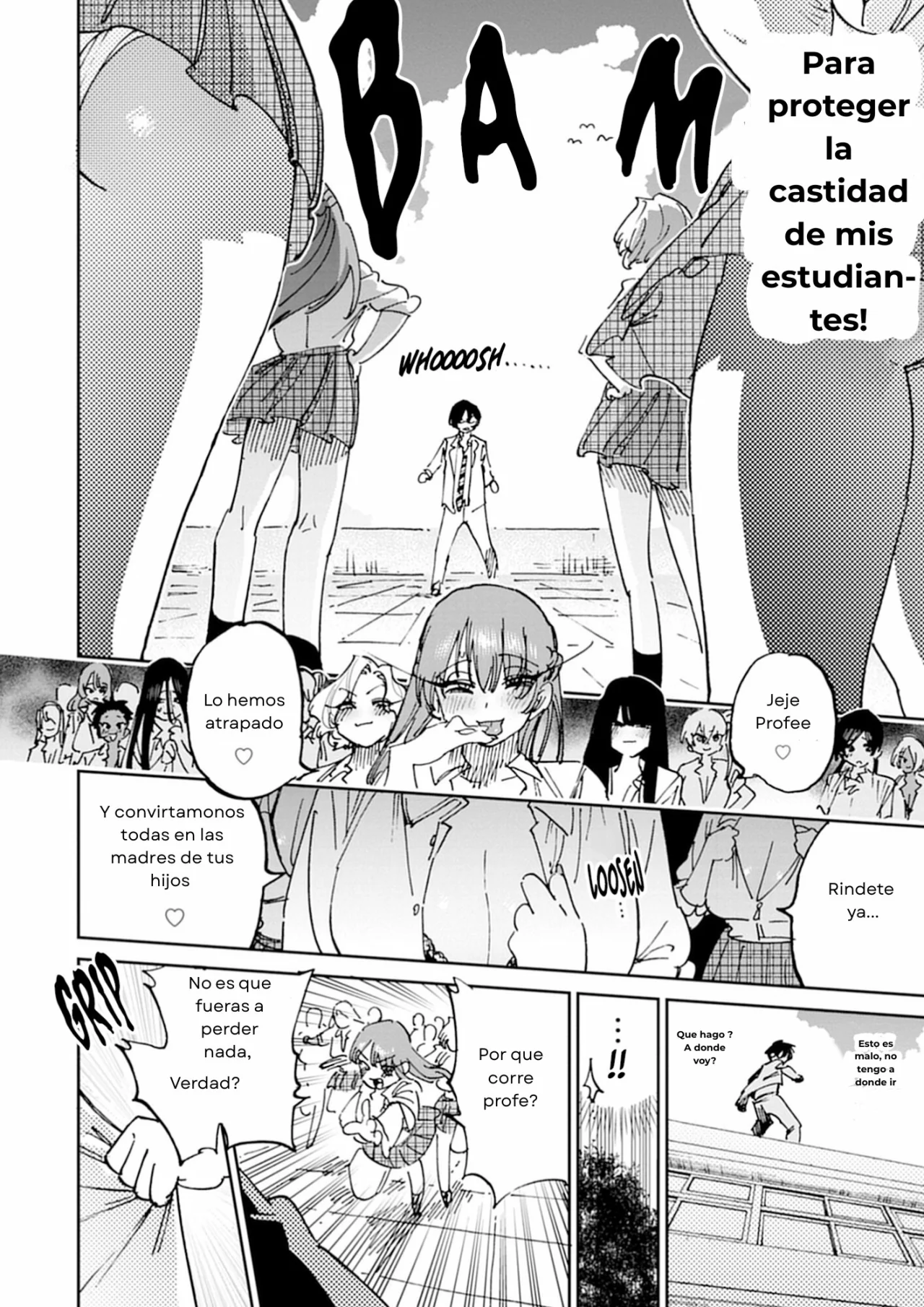 Uo Dekka – Kyonyuu Kyojiri Koushinchou Gyaru-chan wa Boku ni Koi Shiteru Capítulo 1 - Page 24