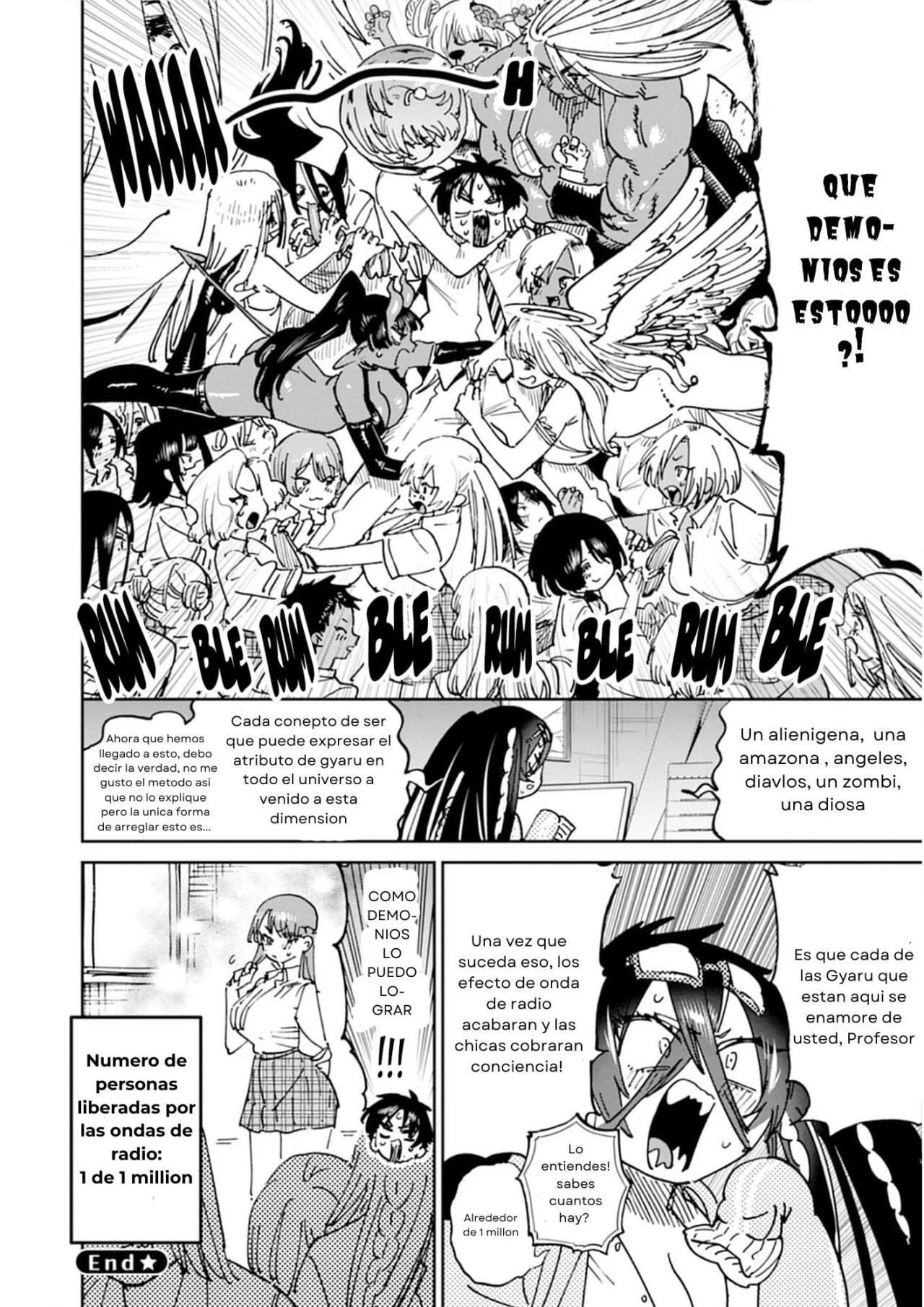 Uo Dekka – Kyonyuu Kyojiri Koushinchou Gyaru-chan wa Boku ni Koi Shiteru Capítulo 1 - Page 32