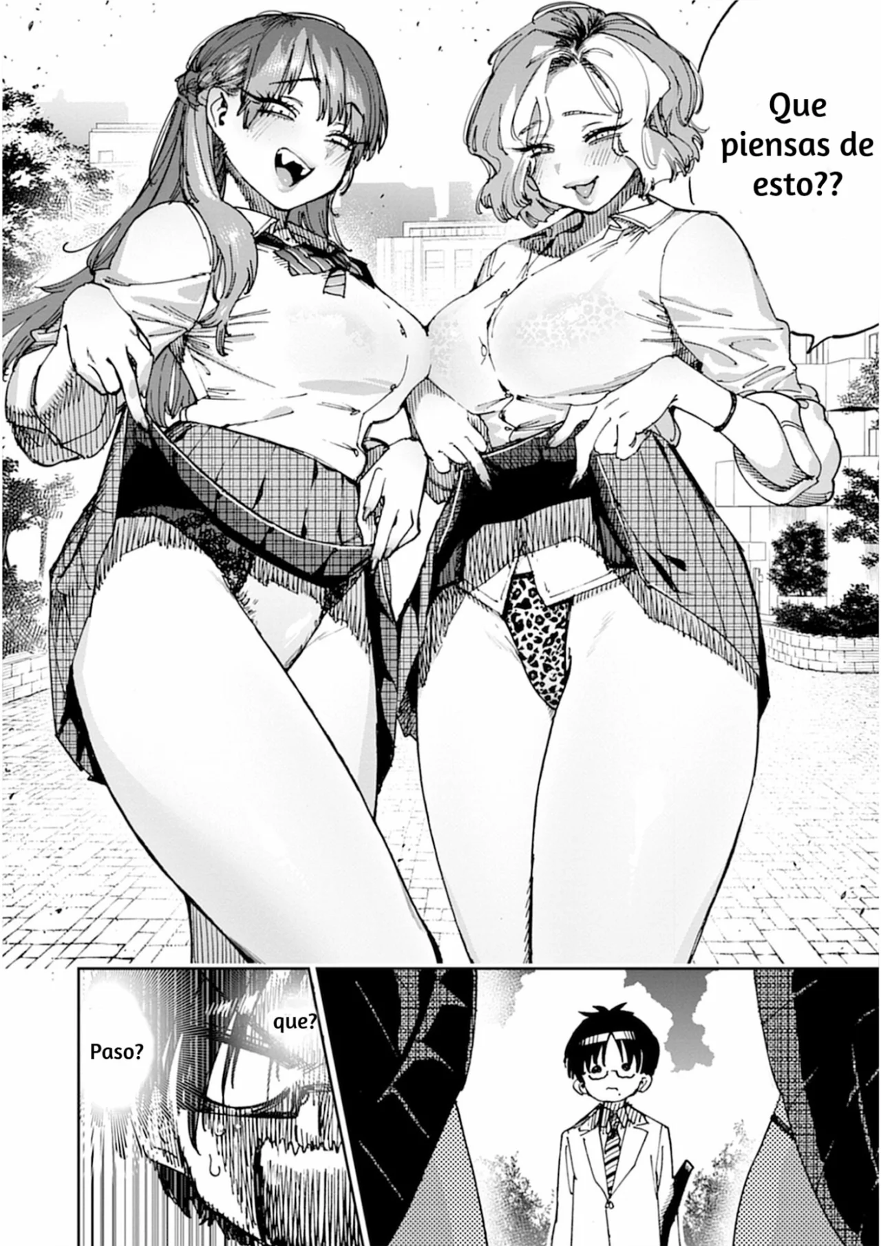 Uo Dekka – Kyonyuu Kyojiri Koushinchou Gyaru-chan wa Boku ni Koi Shiteru Capítulo 1 - Page 8